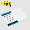 Custom Printed Post-it  Notes (6"x8") 50 Sheets/ 4 Color